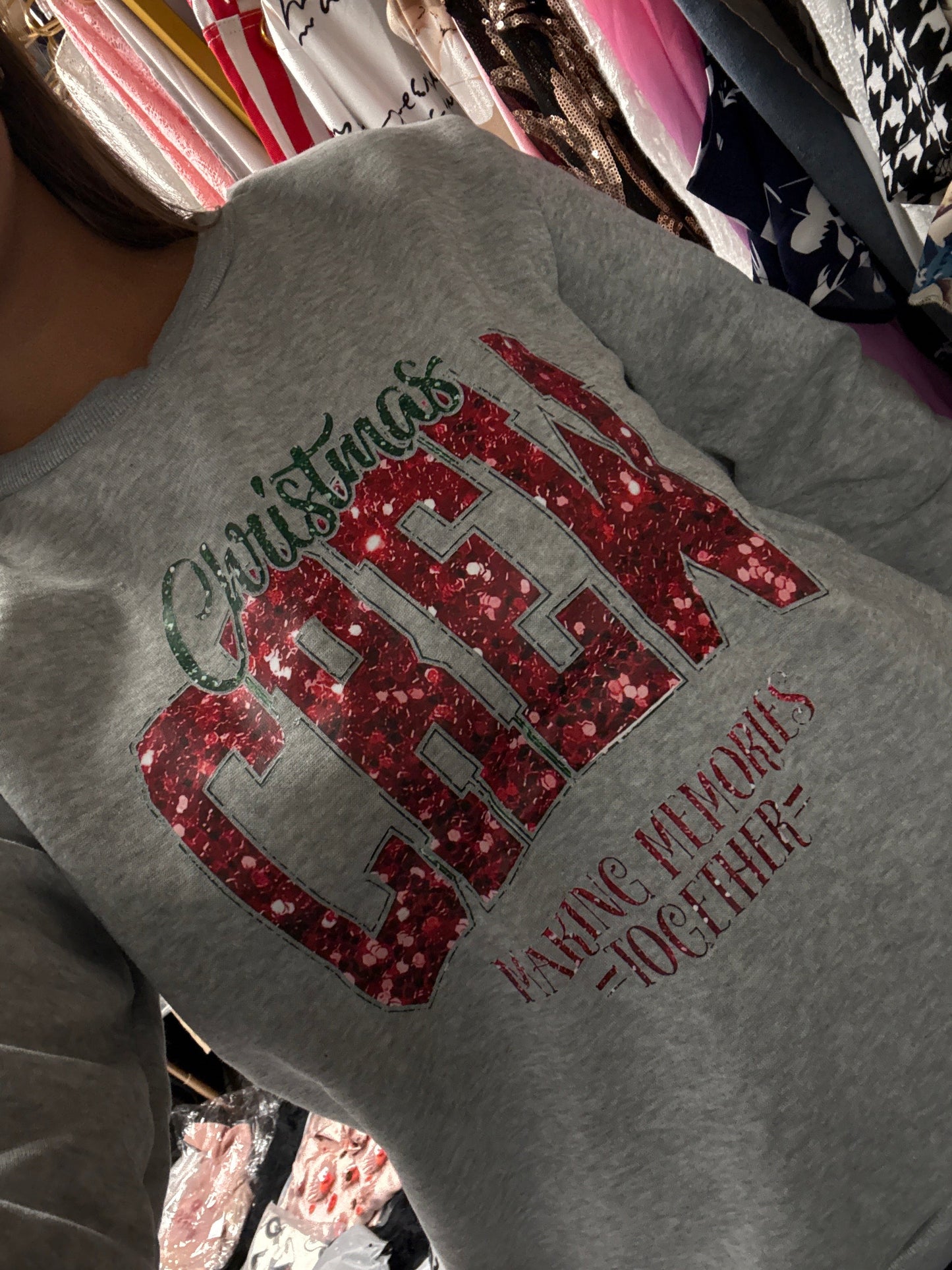 Christmas crew sweatshirt is coming