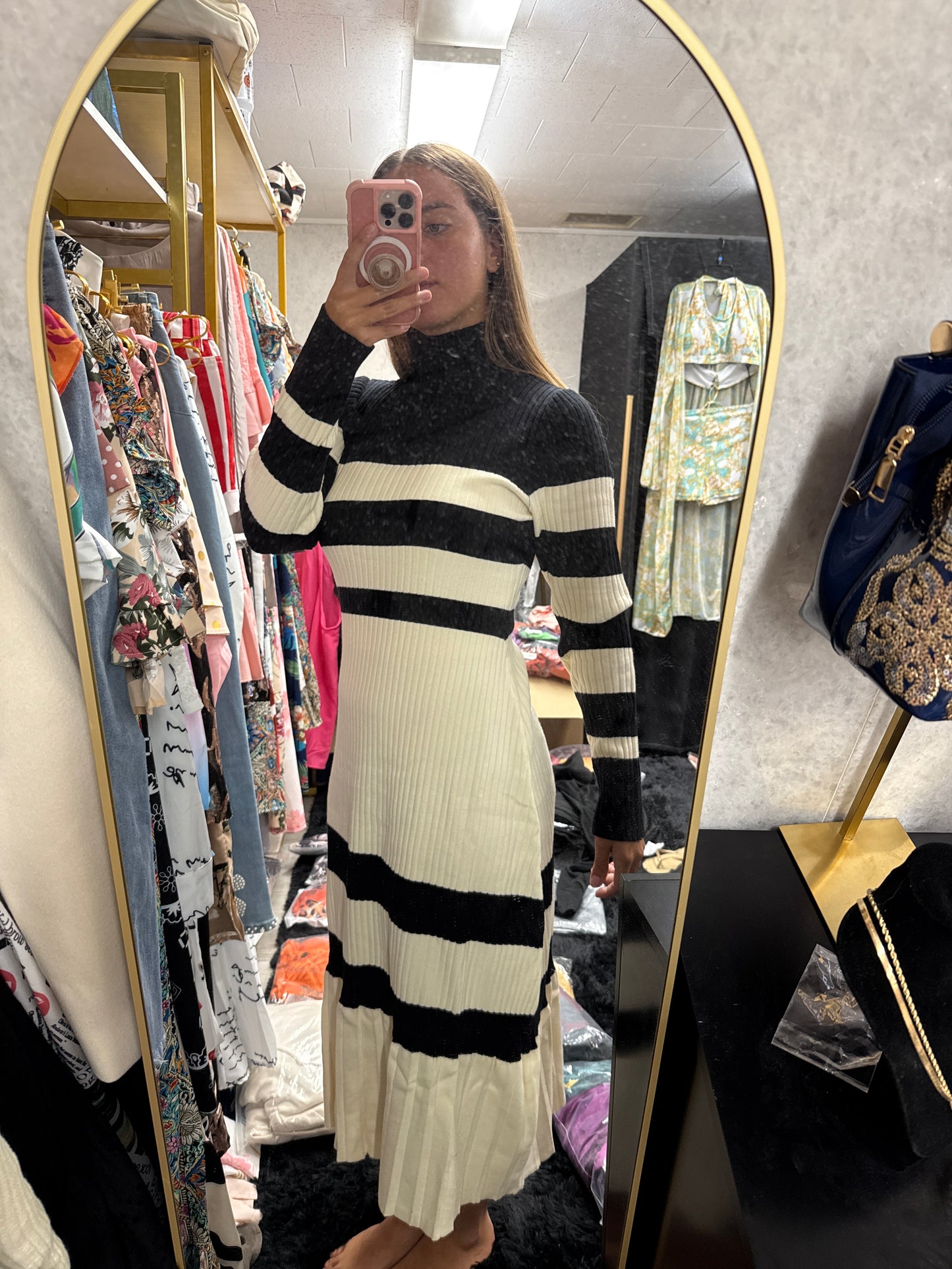  T length sweater dress