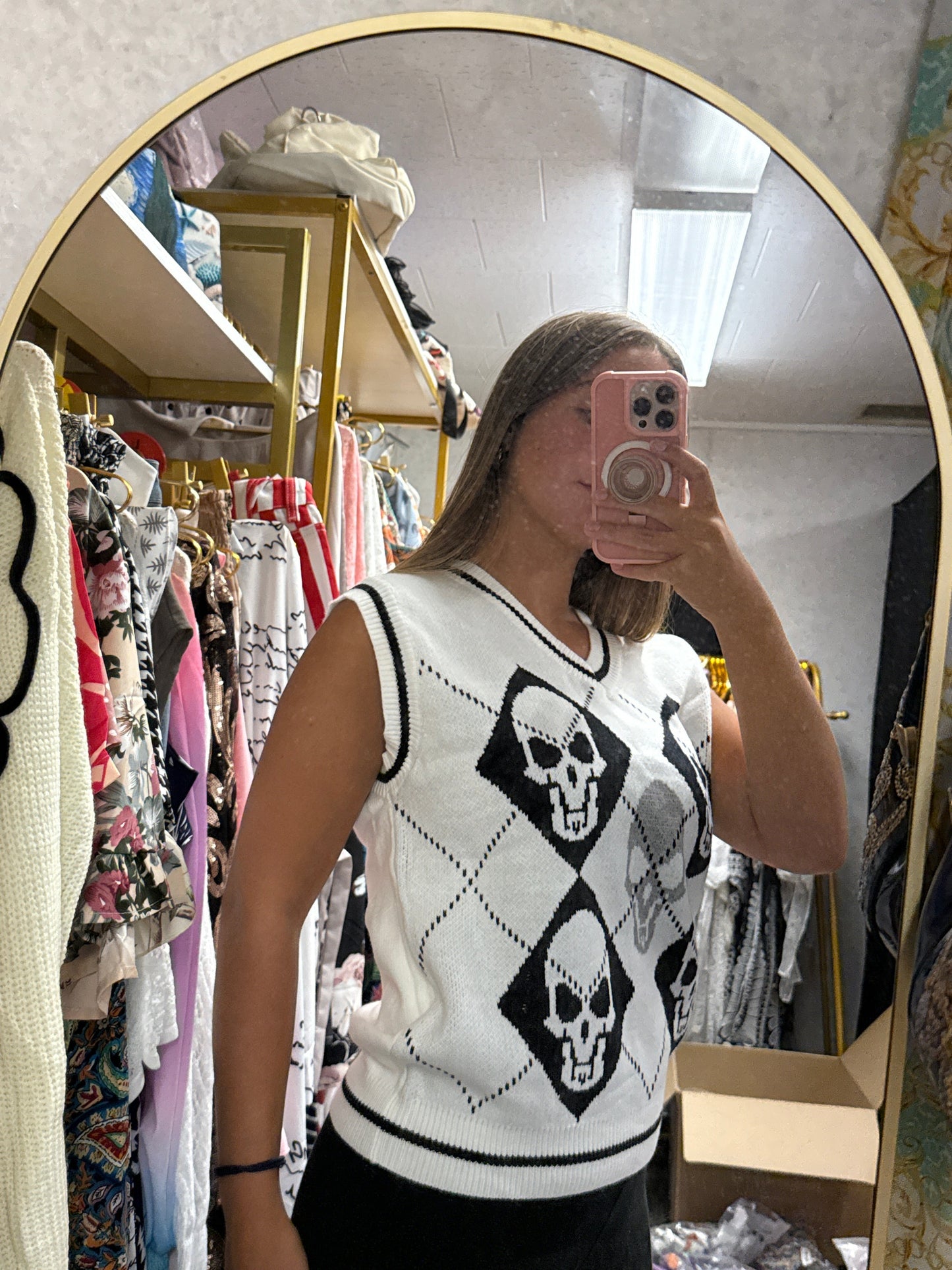 Knitted vest