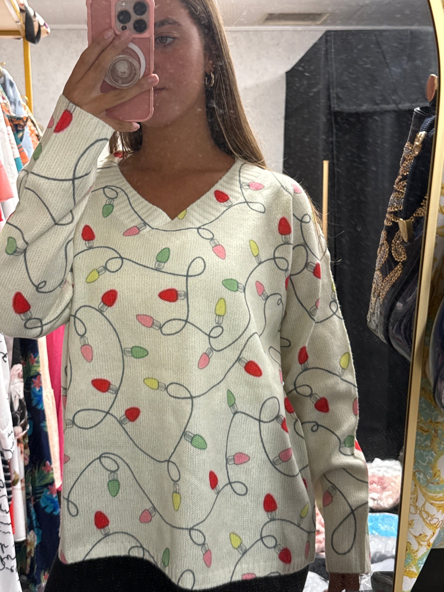 Christmas lights, the next sweater