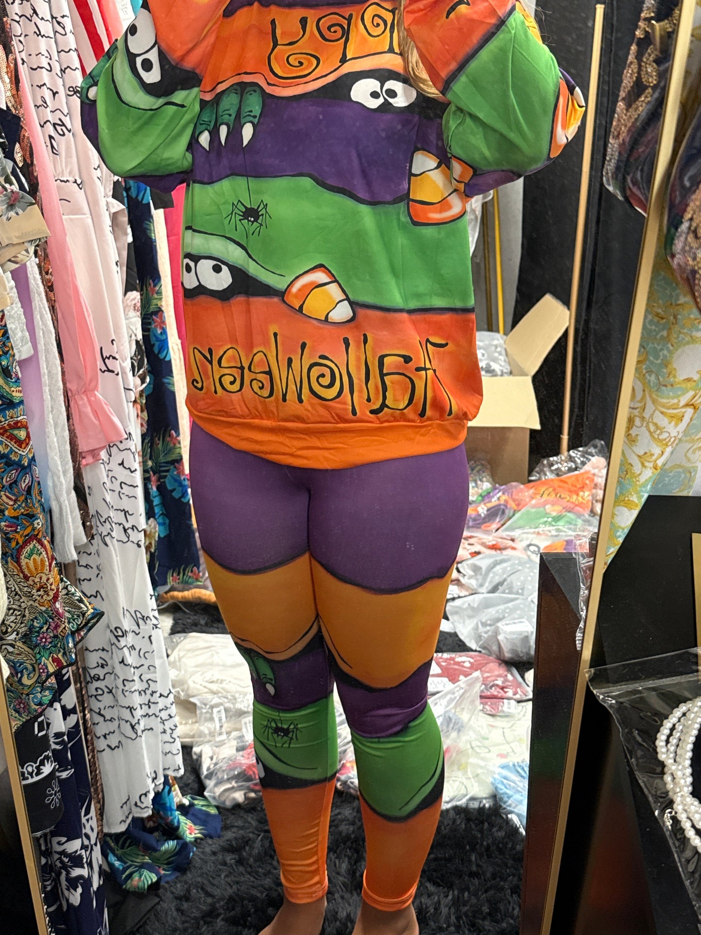 Happy Halloween long sleeve T-shirt