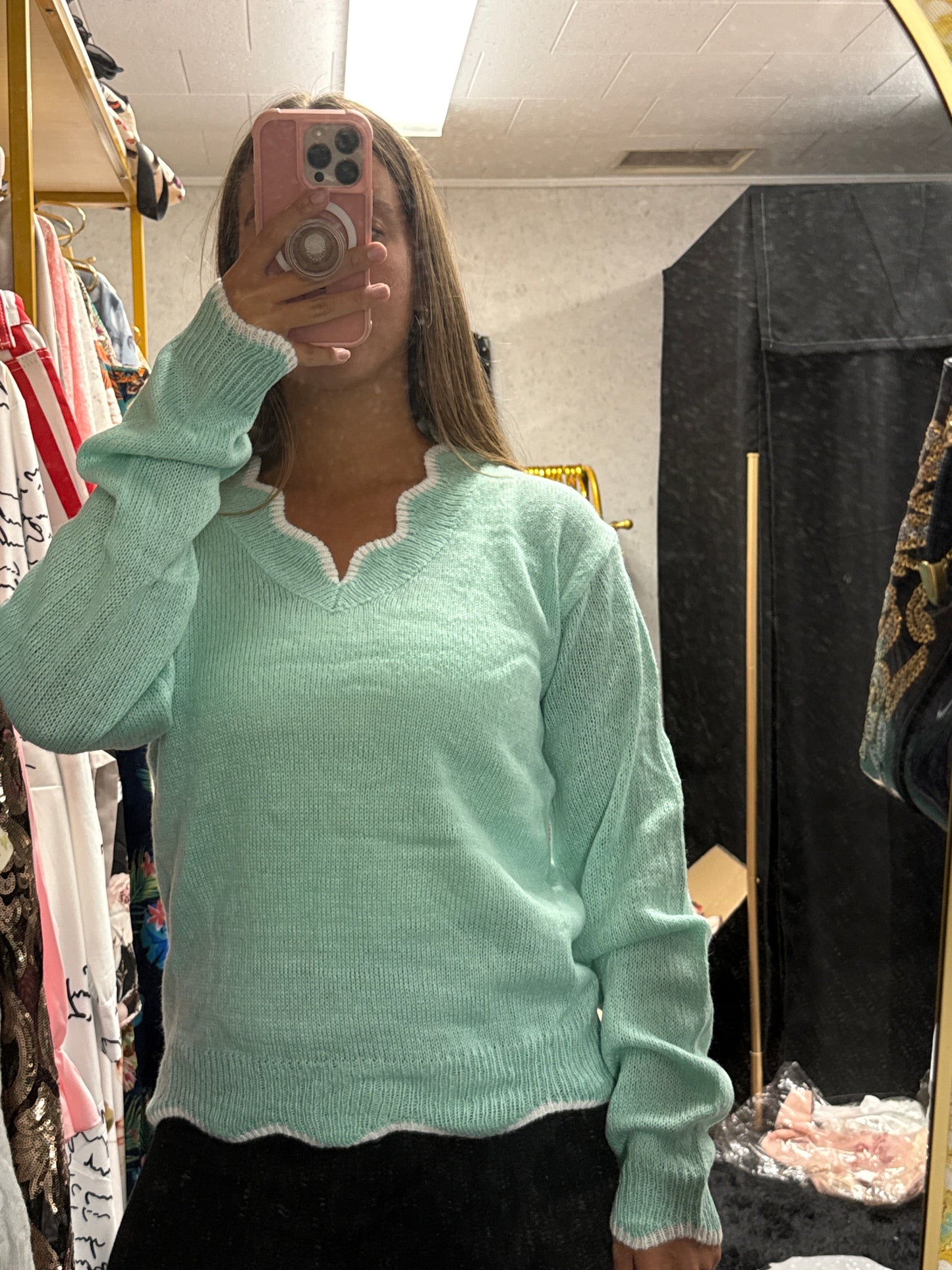 Knitted sweater