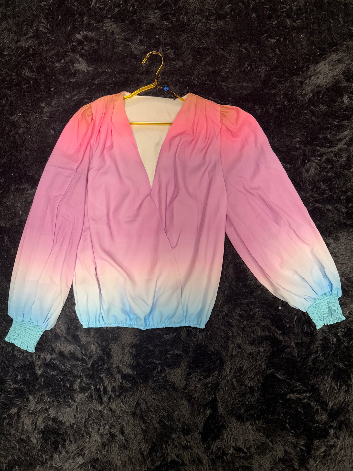 Pastel colored shirts, long sleeve