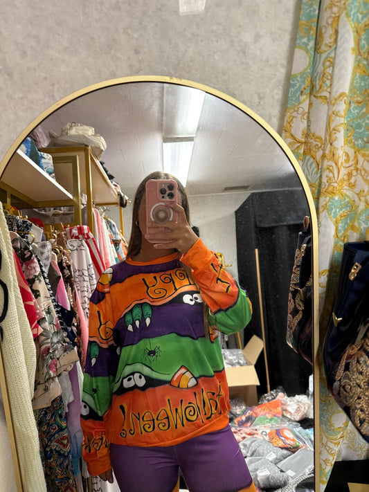 Happy Halloween long sleeve T-shirt