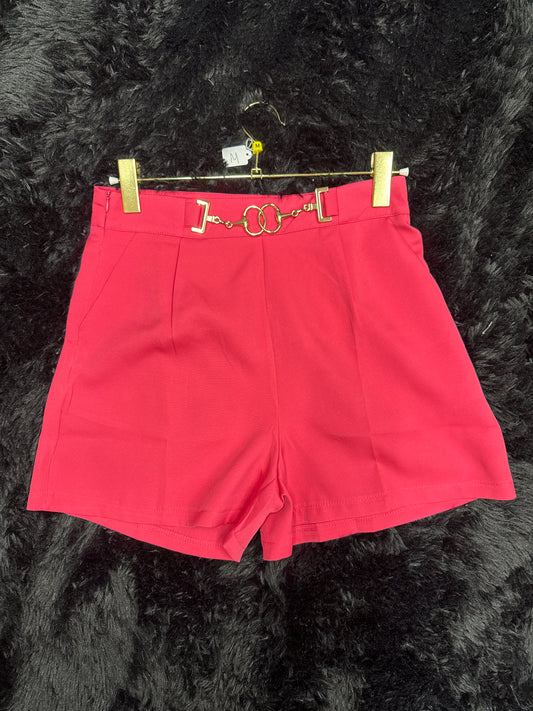Hot pink shorts