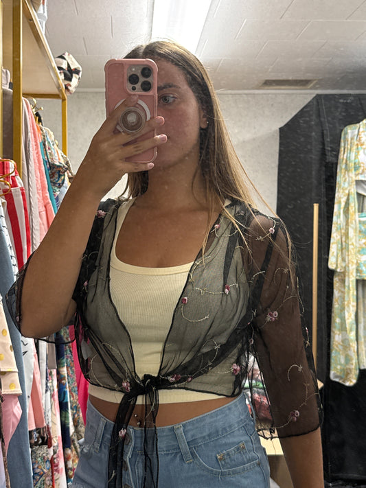 Share T-shirt with flowers ￼