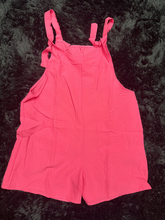 Overall shorts