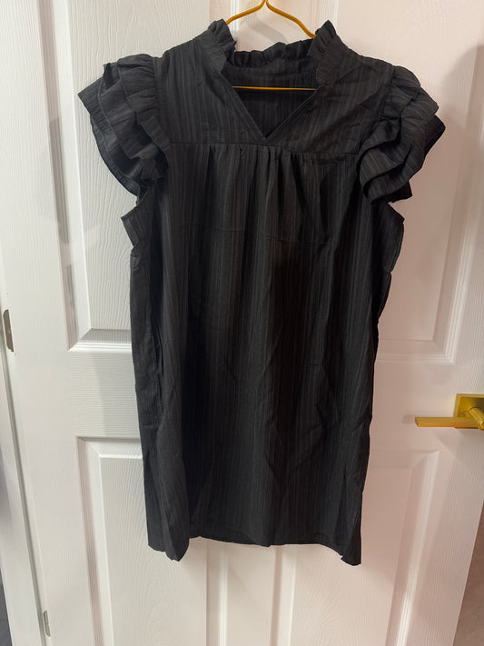 Black short sundress