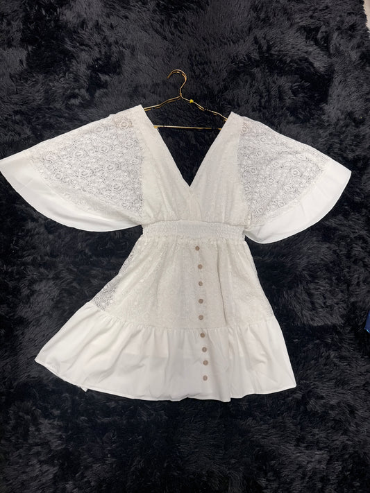 White summer romper