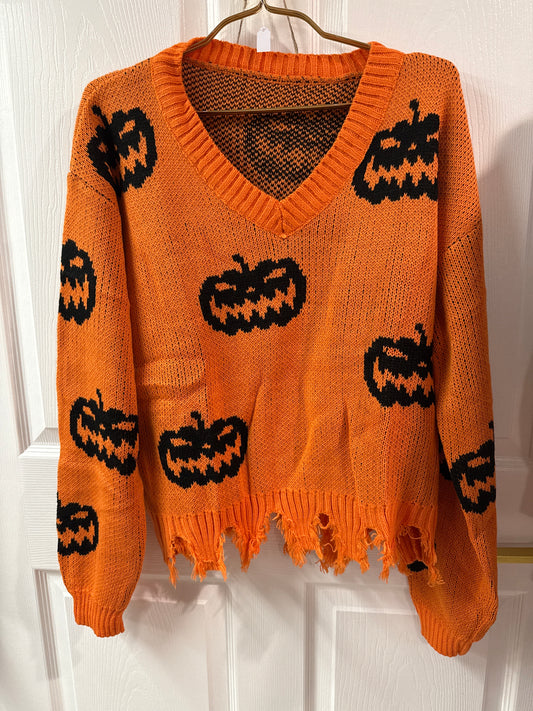 Pumpkin sweater