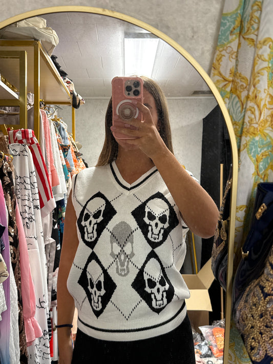 Knitted vest