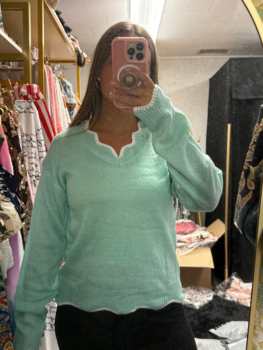 Knitted sweater